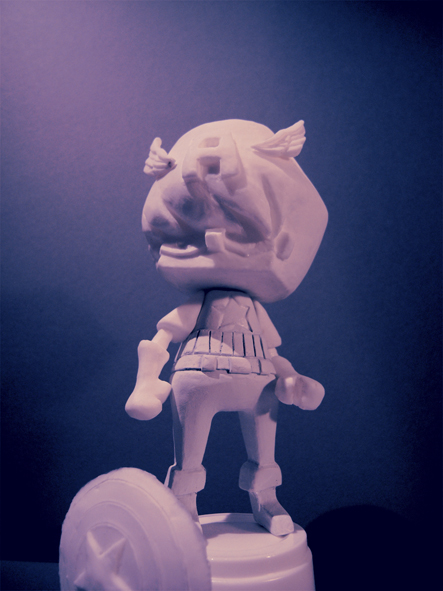 White Figure Blue copy